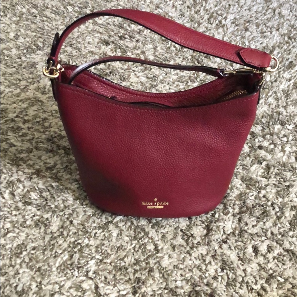 Kate Spade Jackson Street small Rubie, fig jam.